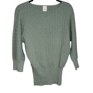 Madeleine Seafoam Sparkle Knit Sweater Size 4